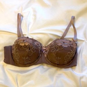 Adore Me Dusty Rose Lace Bra